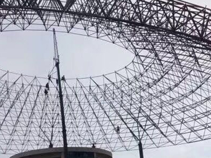 昭通篮球馆球形网架厂家价格